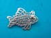 Butterfly fish brooch