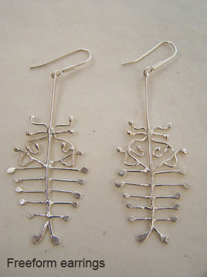 Freeform earrings