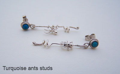 Tiny Ants Earrings