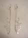 Long freeform earrings