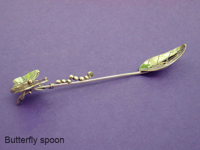 Butterfly spoon
