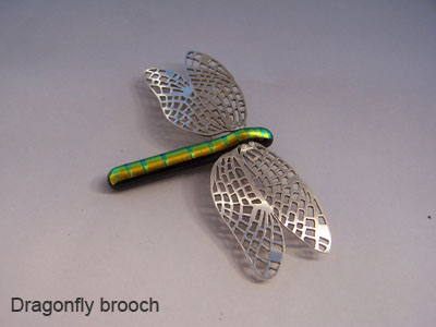 Dragonfly brooch