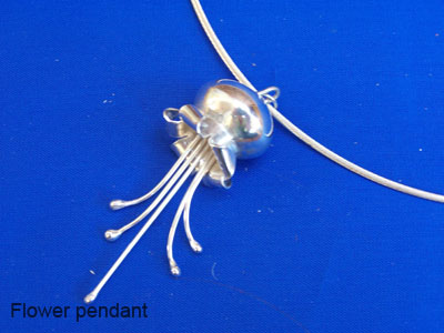 flower pendant
